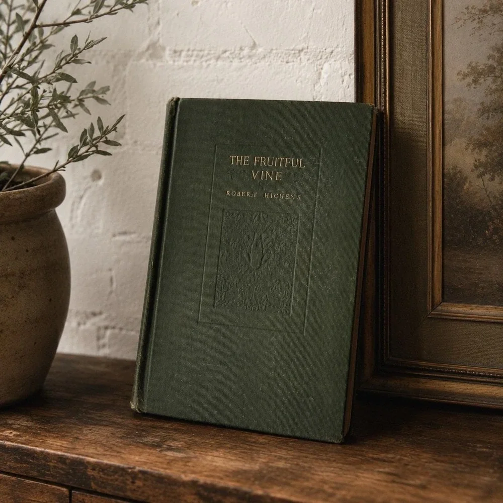 The Fruitful Vine Robert Hichens 1911 First American Edition Antique Novel‎